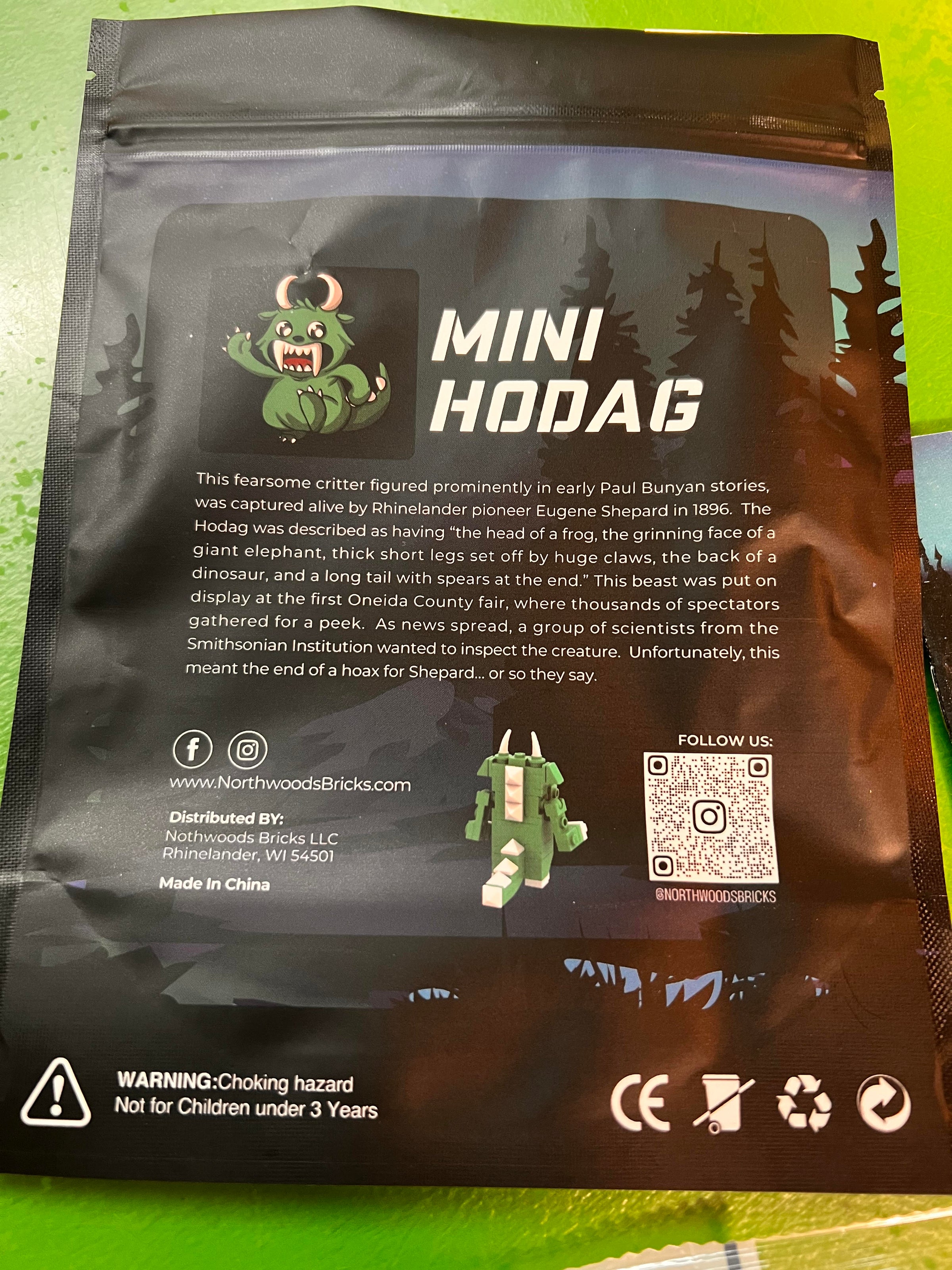 mini brick hodag | The Hodag Store