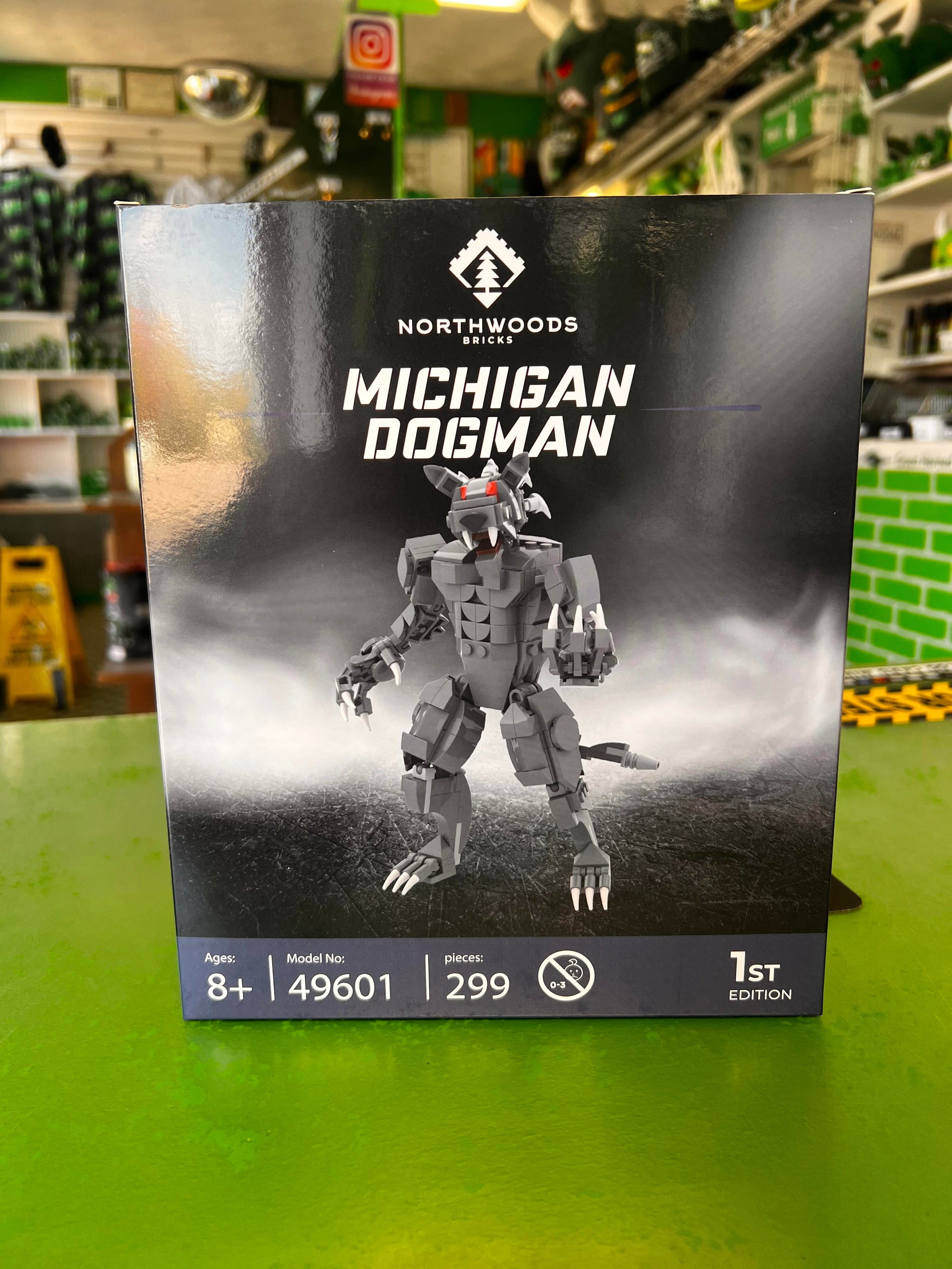 Michigan Dogman Brick Set (299pc) The Hodag Store