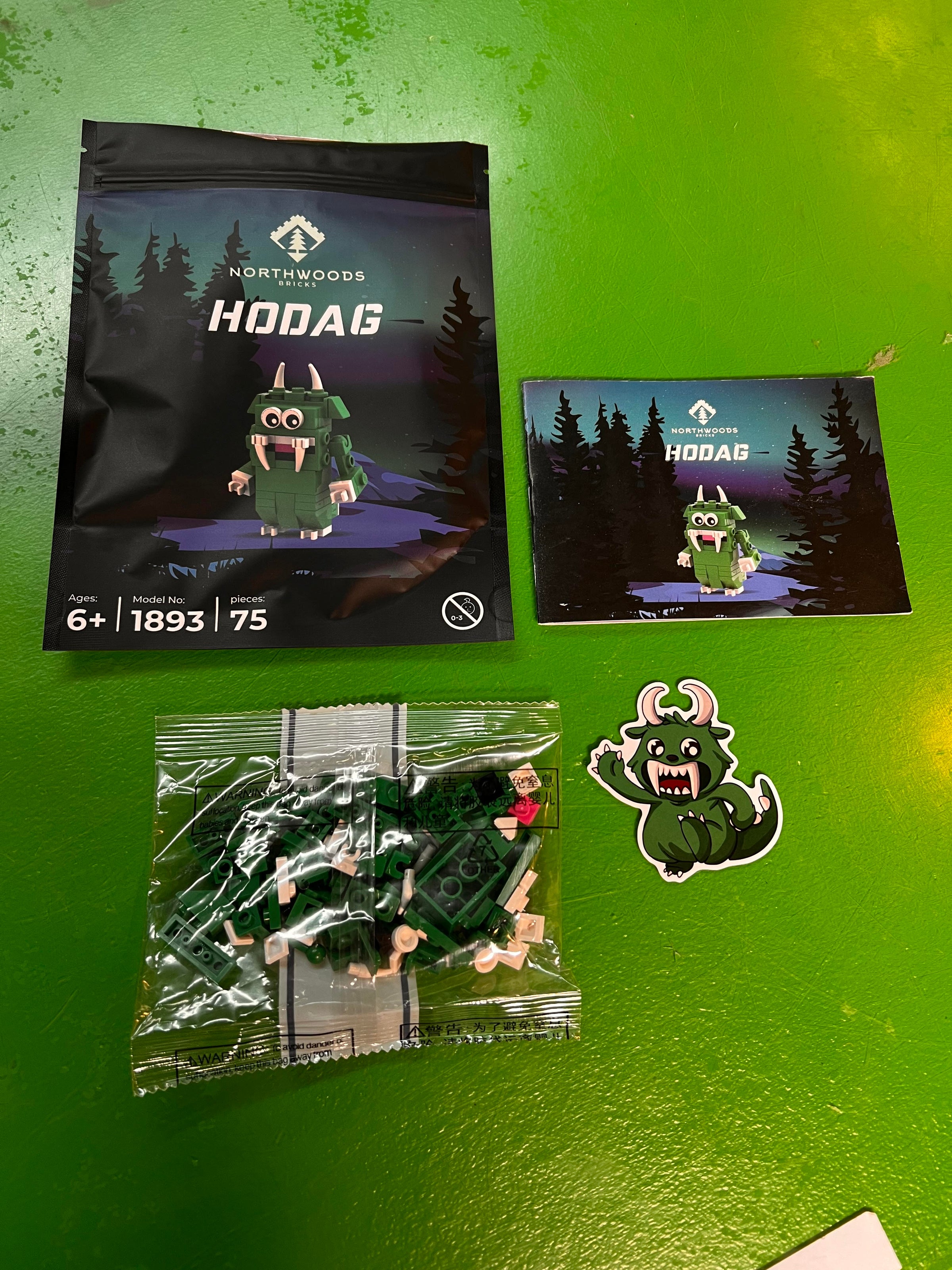 mini brick hodag | The Hodag Store